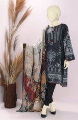 PRE WINTER'22 TAAN SELF JACQUARD STITCHED 3PC SUIT