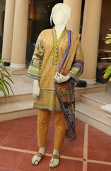 SUMMER'22 ARCH FLORA PRINTED 3PC UNSTITCHED