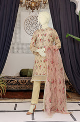 EXCLUSIVE COLLECTION'22 FLORA COCKTAIL PRINTED LAWN 3PC UNSTITCHED