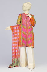 SUMMER'23 VELVET PETALS EMBROIDERED PRINTED LAWN 3PC UNSTITCHED