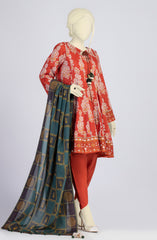 SUMMER'23 ZAAVIAY PRINTED 3PC UNSTITCHED