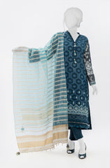 FESTIVE'23 BROCHIA EMBROIDERED 3PC UNSTITCHED