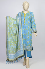 SUMMER'23 DELICATE TULIP PRINTED LAWN 3PC UNSTITCHED