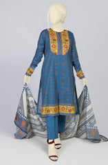 SUMMER'23 TRADITION TRENDS PRINTED LAWN 3PC UNSTITCHED