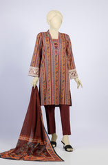 SUMMER'23 OSKAR PRINTED LAWN 3PC UNSTITCHED