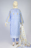SUMMER'23 CHARCOAL LINEN PRINTED LAWN 3PC UNSTITCHED