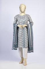 SUMMER'23 ABEER PRINTED LAWN 3PC UNSTITCHED