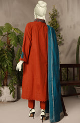 SUMMER'23 SQUASH STITCHED 3PC SUIT