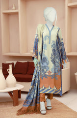 WINTER'22 CYRUS TWILL VISCOSE 3PC UNSTITCHED