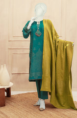 WINTER'22 TWISTED THREADS BASIC JACQUARD 3PC UNSTITCHED