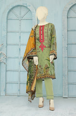 EID FESTIVE'22 TAPESTRY DIGITAL PRINT 3PC UNSTITCHED