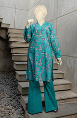 SUMMER'23 WOMEN STITCHED 2PC SUIT