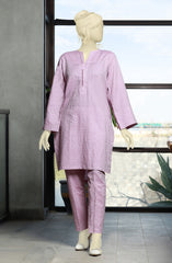 SUMMER'23 LIQUID FLORA STITCHED 2PC SUIT