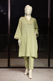 SUMMER'23 CHINIOSE GREEN STITCHED 2PC SUIT