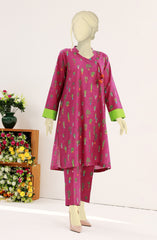SUMMER'23 WOMEN STITCHED 2PC SUIT
