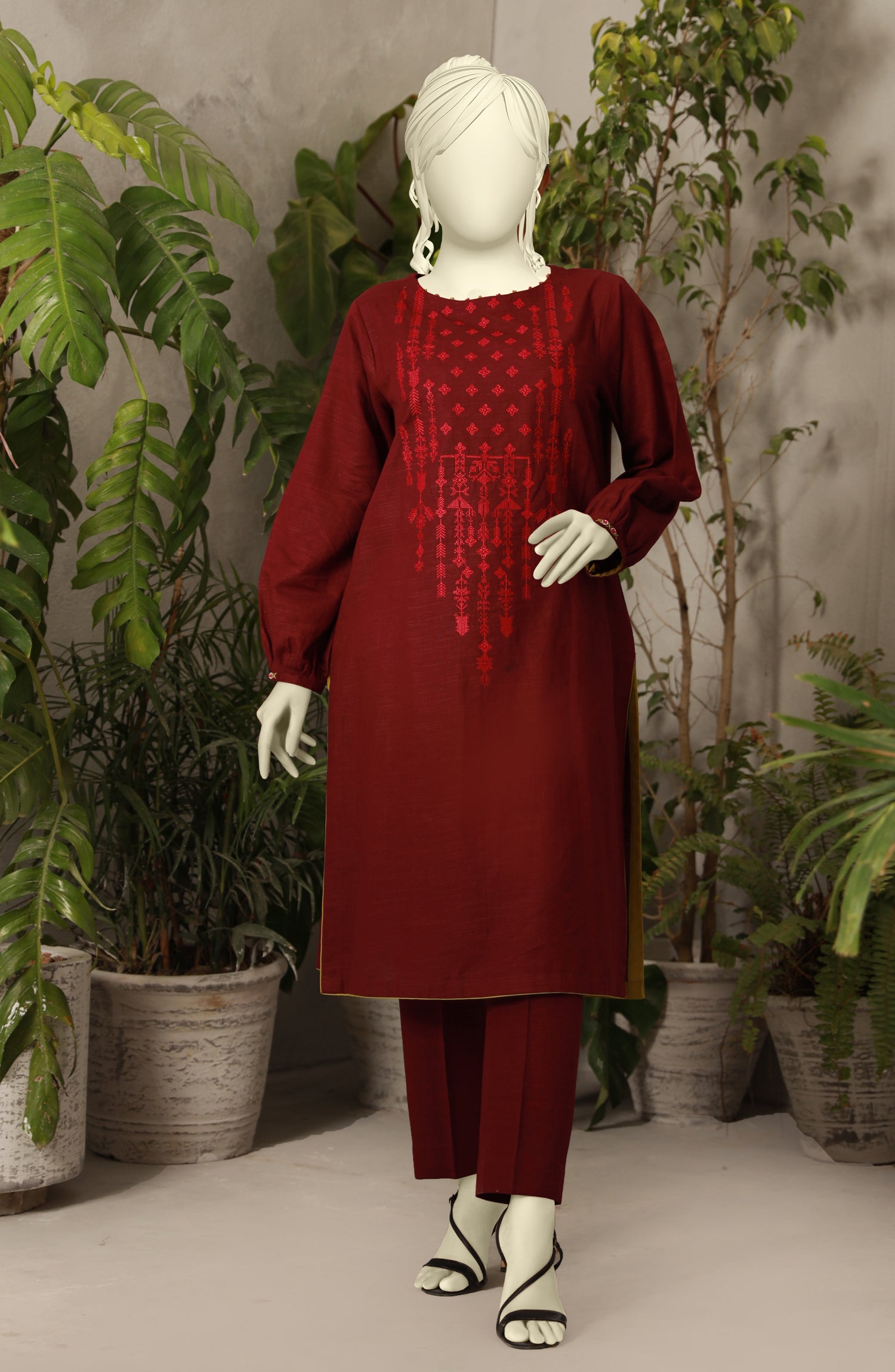 WINTER'22 TUFTING STITCHED 2PC SUIT