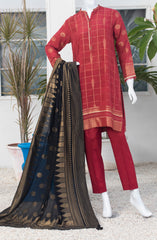 WOMEN HAKAN JACQUARD 3 PC UNSTITCHED