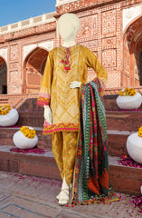 EID FESTIVE'22 STUMP WORK BASIC PRINTED LAWN 3PC UNSTITCHED